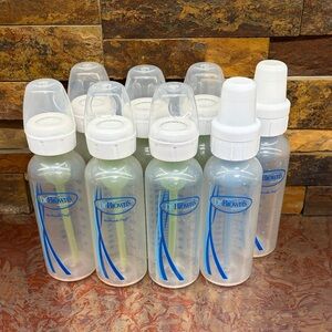 Dr Brown’s Clear Baby Bottles - set of 8